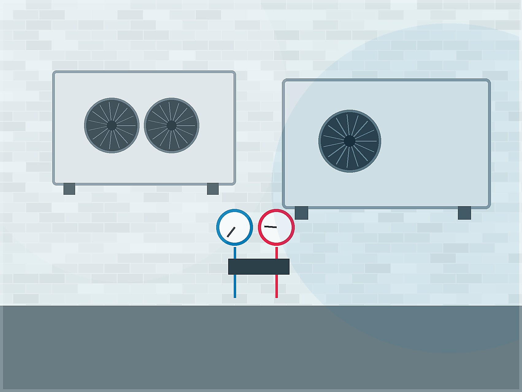 纽约空调维修生成图：室外机检测